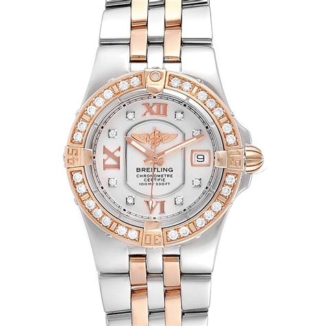 breitling ladies watches with diamonds|breitling watch with diamonds.